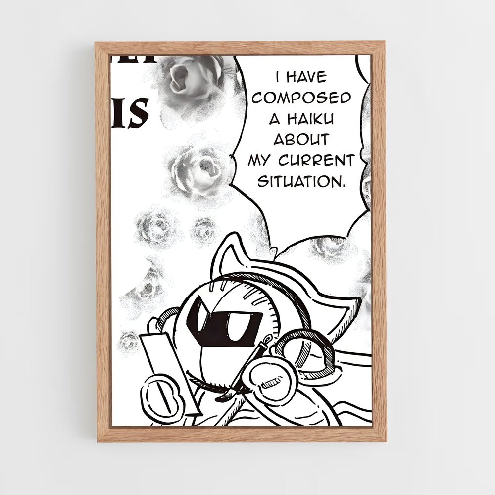 Poster Meta Catdream – affiche Kirby (vue 4)